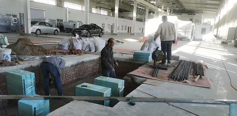 中德產業園設備基礎施工